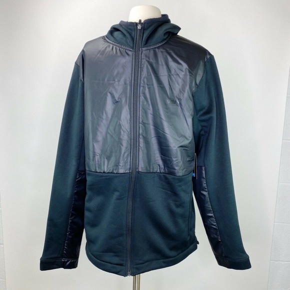 Mitre Other - Mitre Mens Hooded Jacket Black Long Sleeve Medium